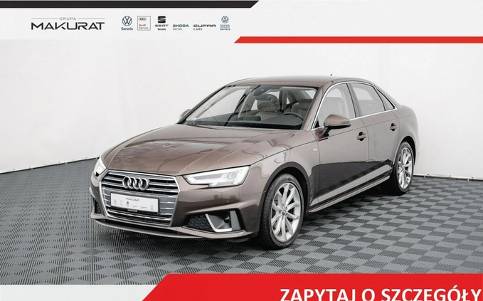 audi Audi A4 cena 114850 przebieg: 82336, rok produkcji 2019 z Wielichowo